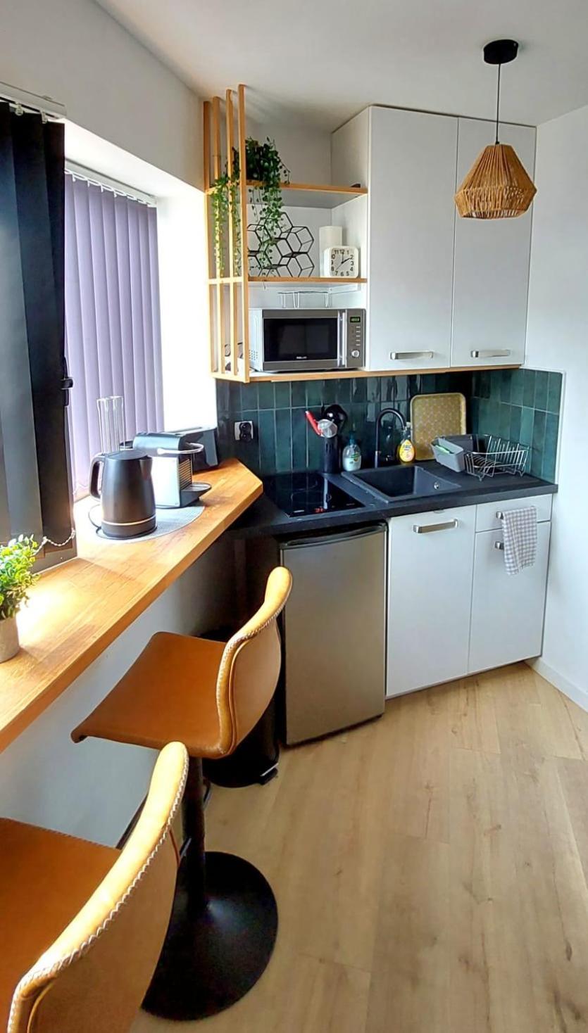 Vannes: Charmant Studio Sur Le Port Exterior foto